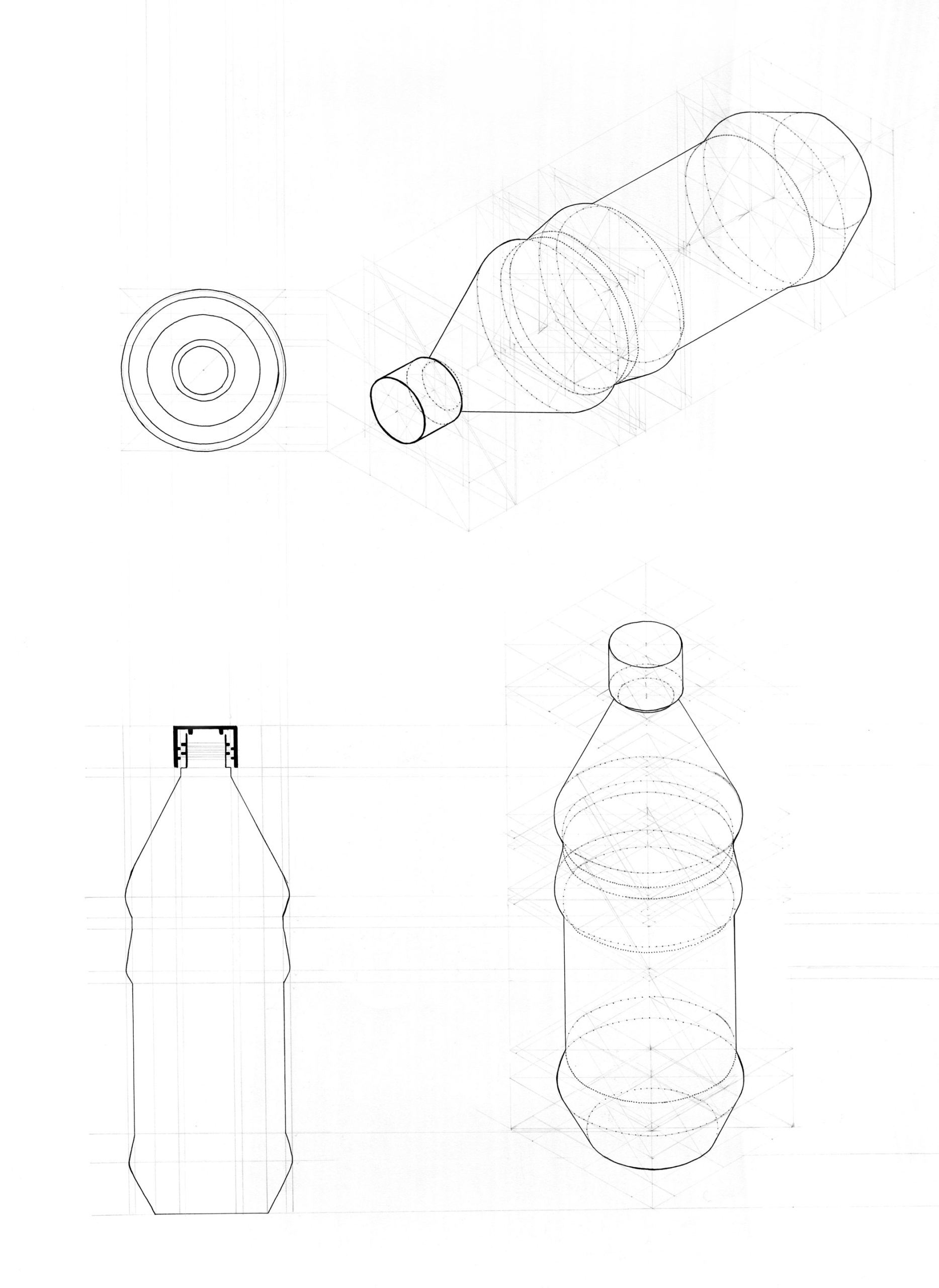 Isometric-Bottle